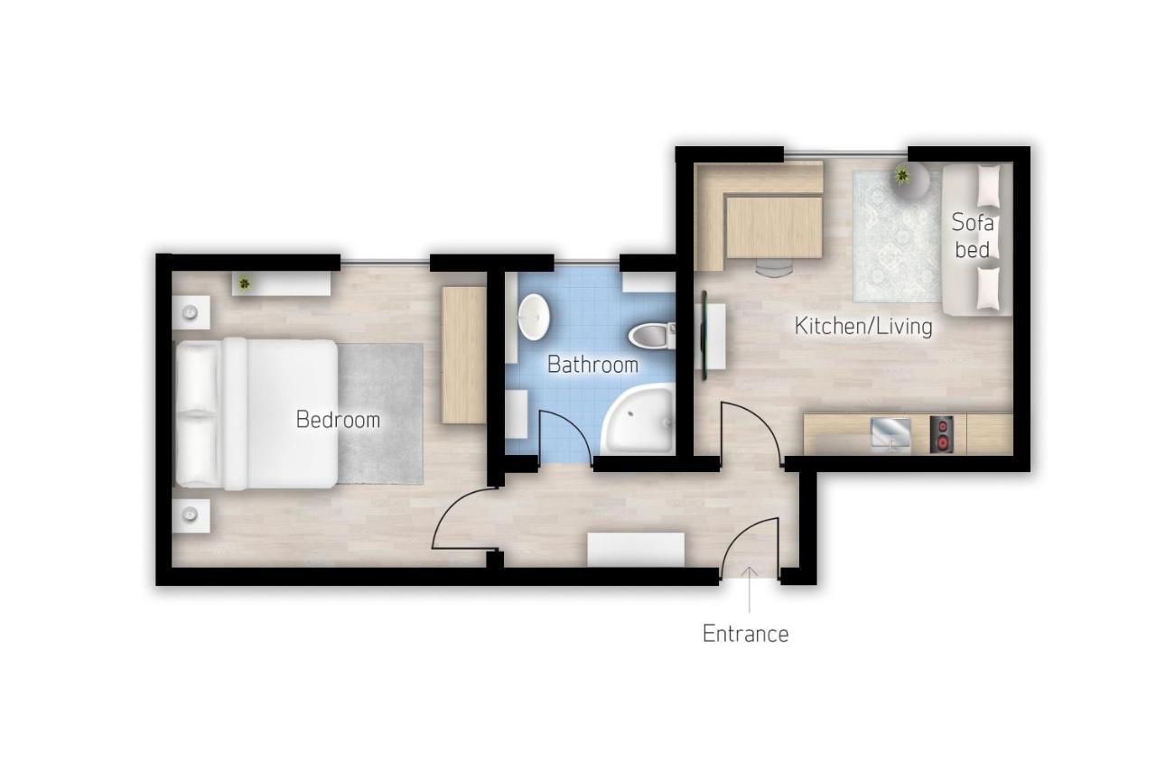 M&M Apartment Seeg Ngoại thất bức ảnh